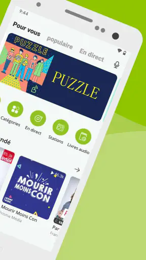 Lecteur de podcast -Podbean screenshot