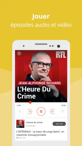 Lecteur de podcast -Podbean screenshot