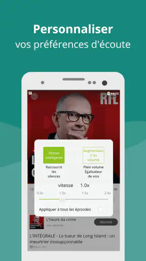 Lecteur de podcast -Podbean screenshot