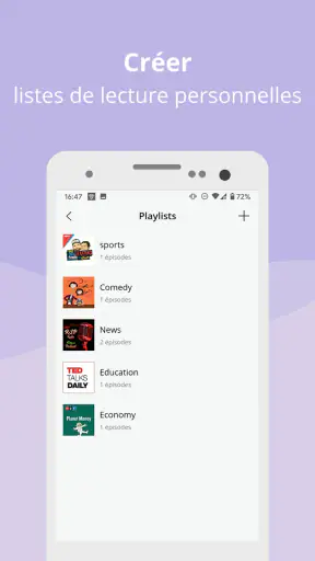 Lecteur de podcast -Podbean screenshot