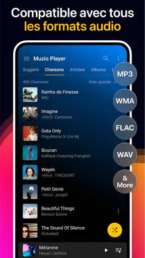 Lecteur musique - Play musique screenshot