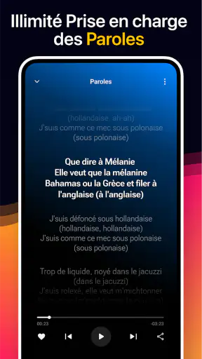 Lecteur musique - Play musique screenshot