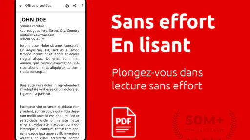 Lecteur PDF App: Convertir PDF screenshot