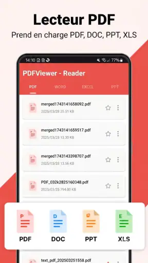 Lecteur PDF: Lire tous les PDF screenshot