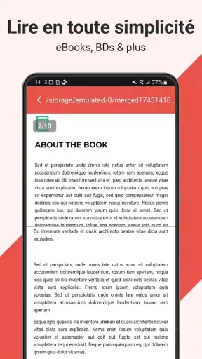 Lecteur PDF: Lire tous les PDF screenshot