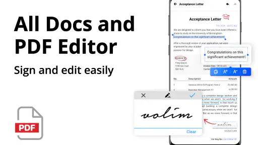 Lecteur PDF - PDF, DOCX, XLSX screenshot