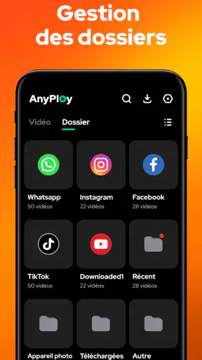 Lecteur vidéo – AnyPlay screenshot