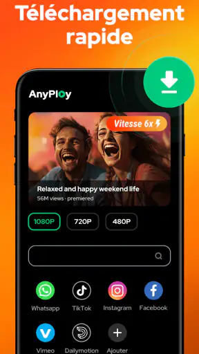 Lecteur vidéo – AnyPlay screenshot