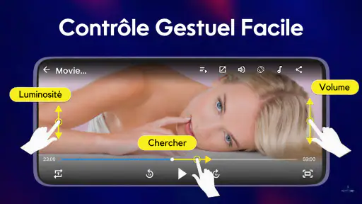 Lecteur vidéo et musique screenshot