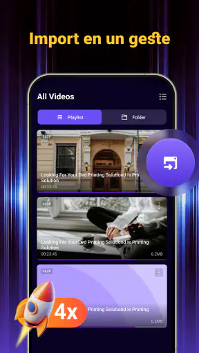 Lecteur vidéo HD screenshot