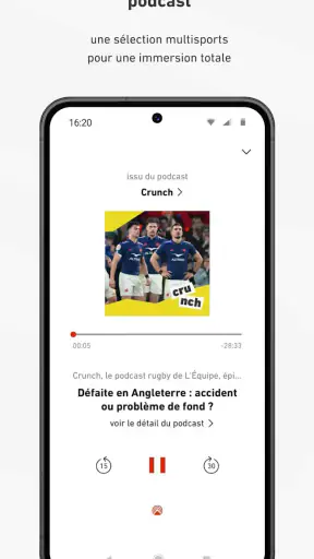 L’ÉQUIPE - actu, score, match screenshot