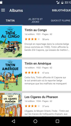 Les Aventures de Tintin screenshot