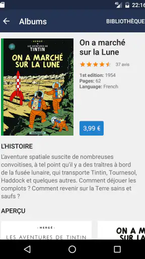 Les Aventures de Tintin screenshot