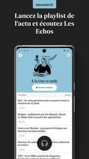 Les Echos, actualités éco screenshot