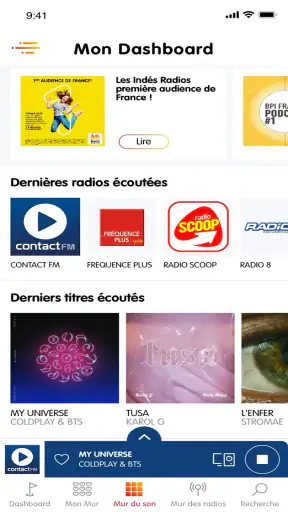 Les Indes Radios screenshot