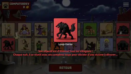 Les Loups-Garous en ligne screenshot