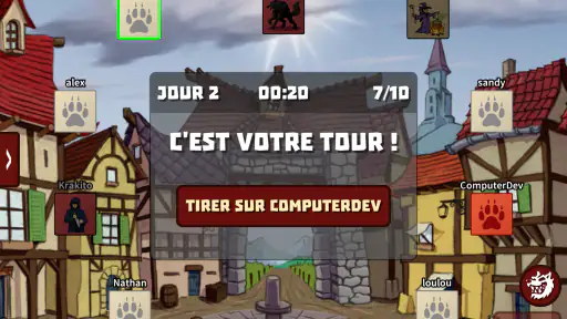 Les Loups-Garous en ligne screenshot