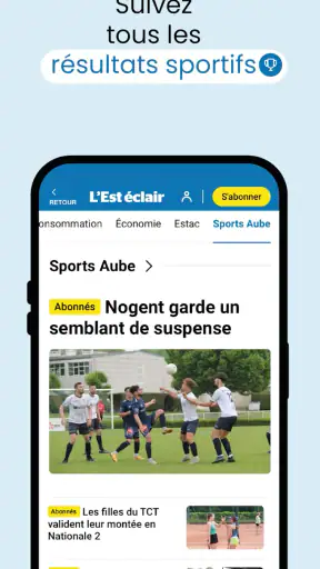 L’Est éclair  – Actu en direct screenshot