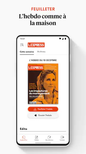 L'Express : infos & analyses screenshot