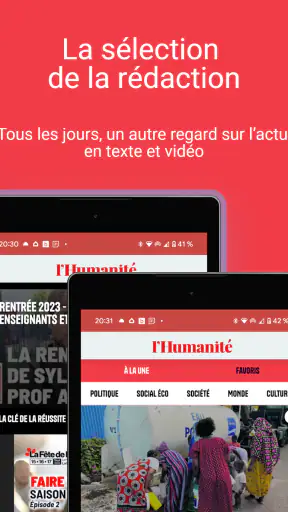 L'Humanité - Le journal screenshot