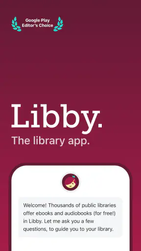 Libby, créé par OverDrive screenshot