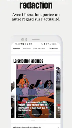 Libération: Info et Actualités screenshot