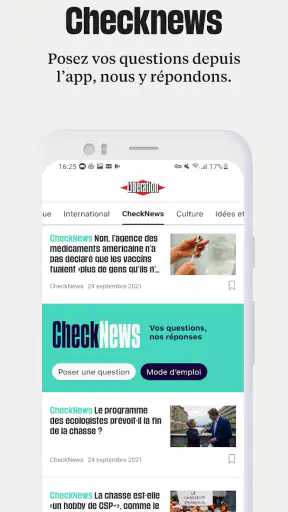 Libération: Info et Actualités screenshot