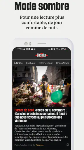 Libération: Info et Actualités screenshot