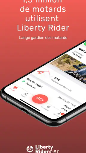 Liberty Rider - App moto screenshot
