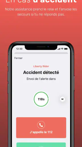 Liberty Rider - App moto screenshot