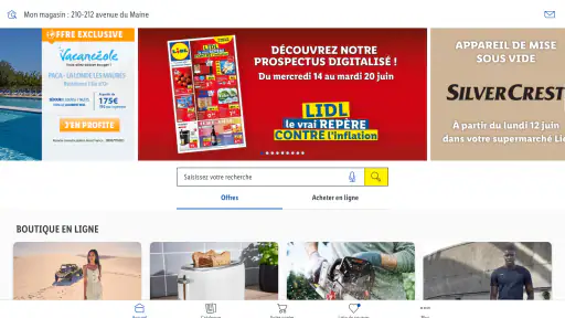 Lidl - Achetez en ligne screenshot