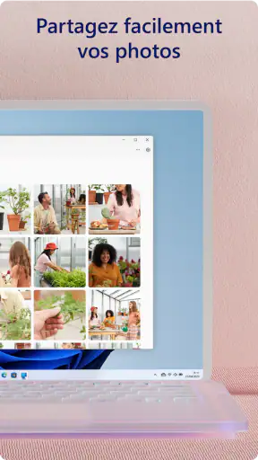 Lien avec Windows screenshot