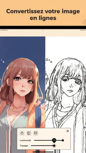 Lightbox draw - papier calque screenshot
