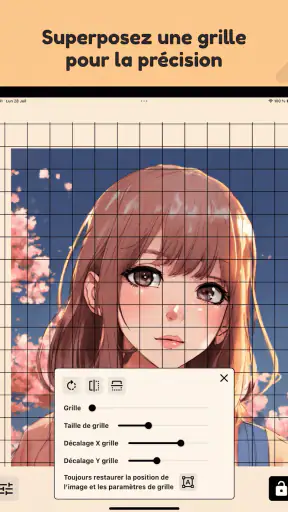 Lightbox draw - papier calque screenshot