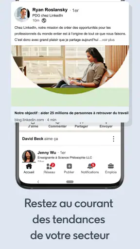 LinkedIn : recherche d’emploi screenshot