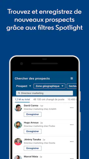LinkedIn Sales Navigator screenshot