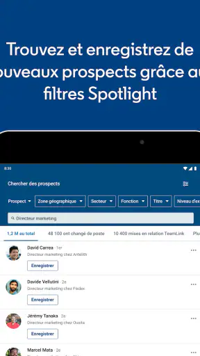 LinkedIn Sales Navigator screenshot