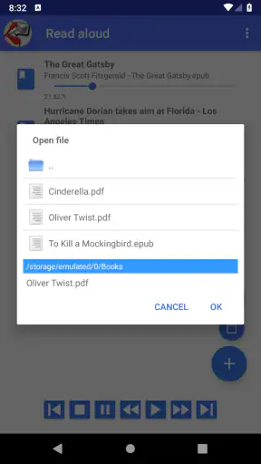 Lire à Haute Voix - PDF & Web screenshot