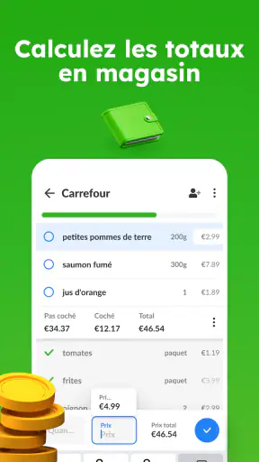 Liste de courses - Listonic screenshot