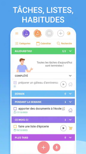 Liste de tâches - organisateur screenshot