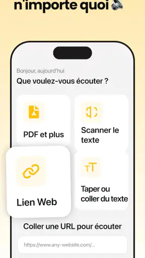 Listen AI : Texte en Voix screenshot