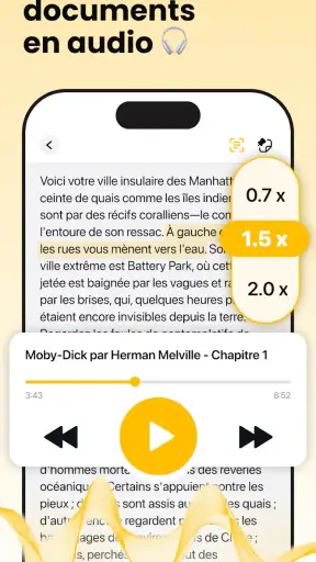 Listen AI : Texte en Voix screenshot