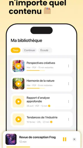 Listen AI : Texte en Voix screenshot