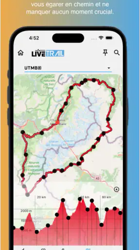 LiveTrail screenshot