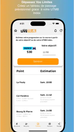 LiveTrail screenshot