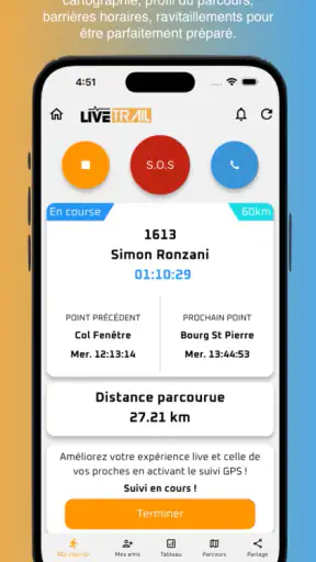 LiveTrail screenshot