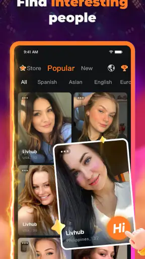 LivHub - Video Chat Online screenshot
