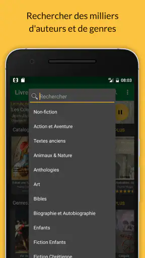 Livres Audio screenshot