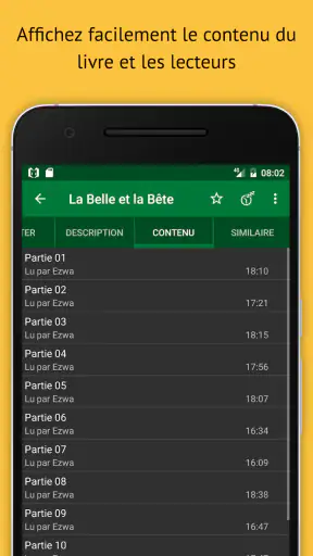 Livres Audio screenshot