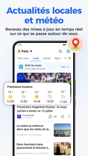 Local News – Flash & Météo screenshot
